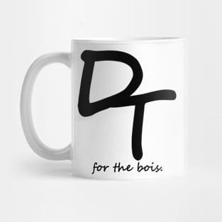 Black Logo with Slogan Mug